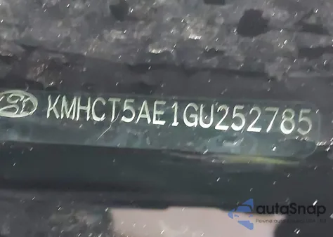 2016 Hyundai Accent Se z USA, uszkodzony, nr VIN KMHCT5AE1GU252785